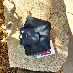 Leather coin purse
